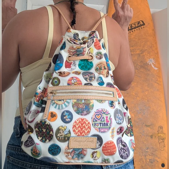 Disney x Dooney & Bourke Drawstring Backpack RARE - Picture 12 of 12
